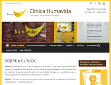 Tablet Screenshot of humavida.com